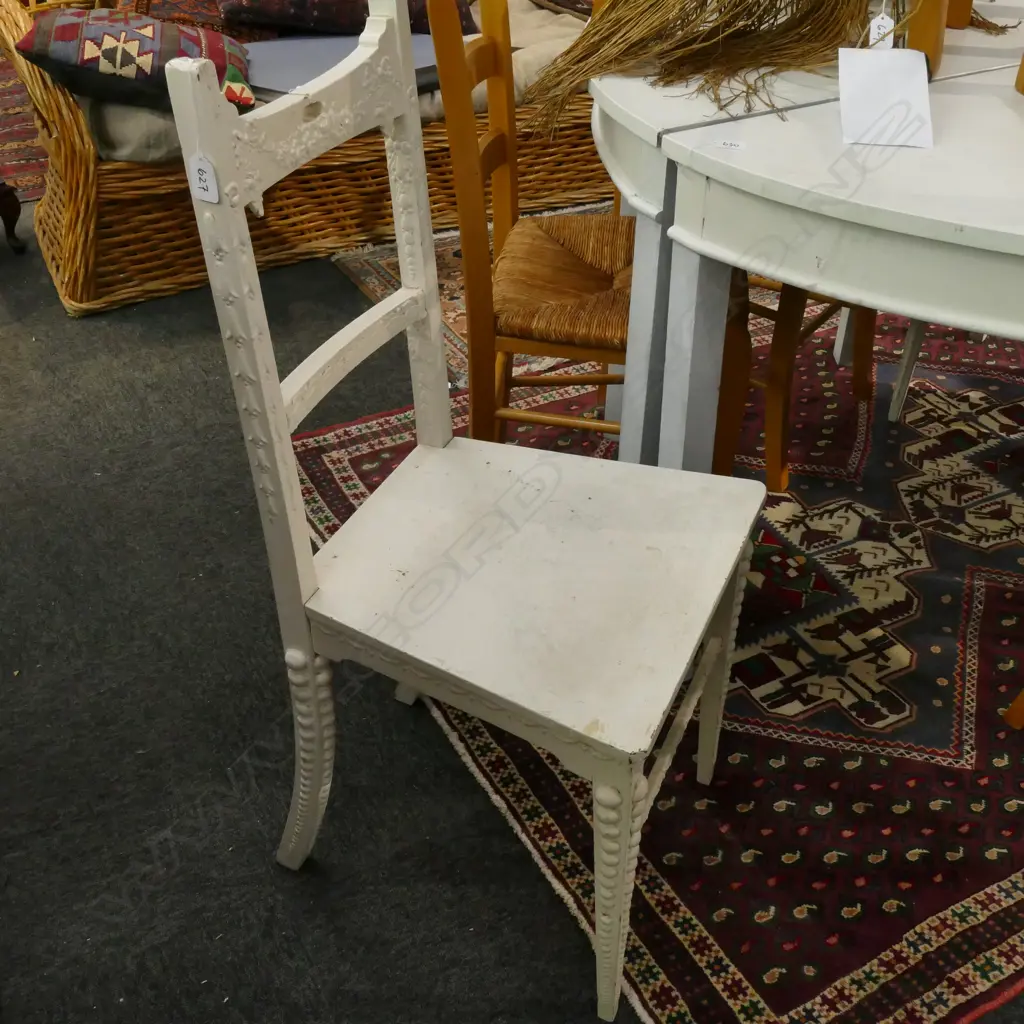 PAIR OF FRENCH STYLE CHAIRS  Image 1++