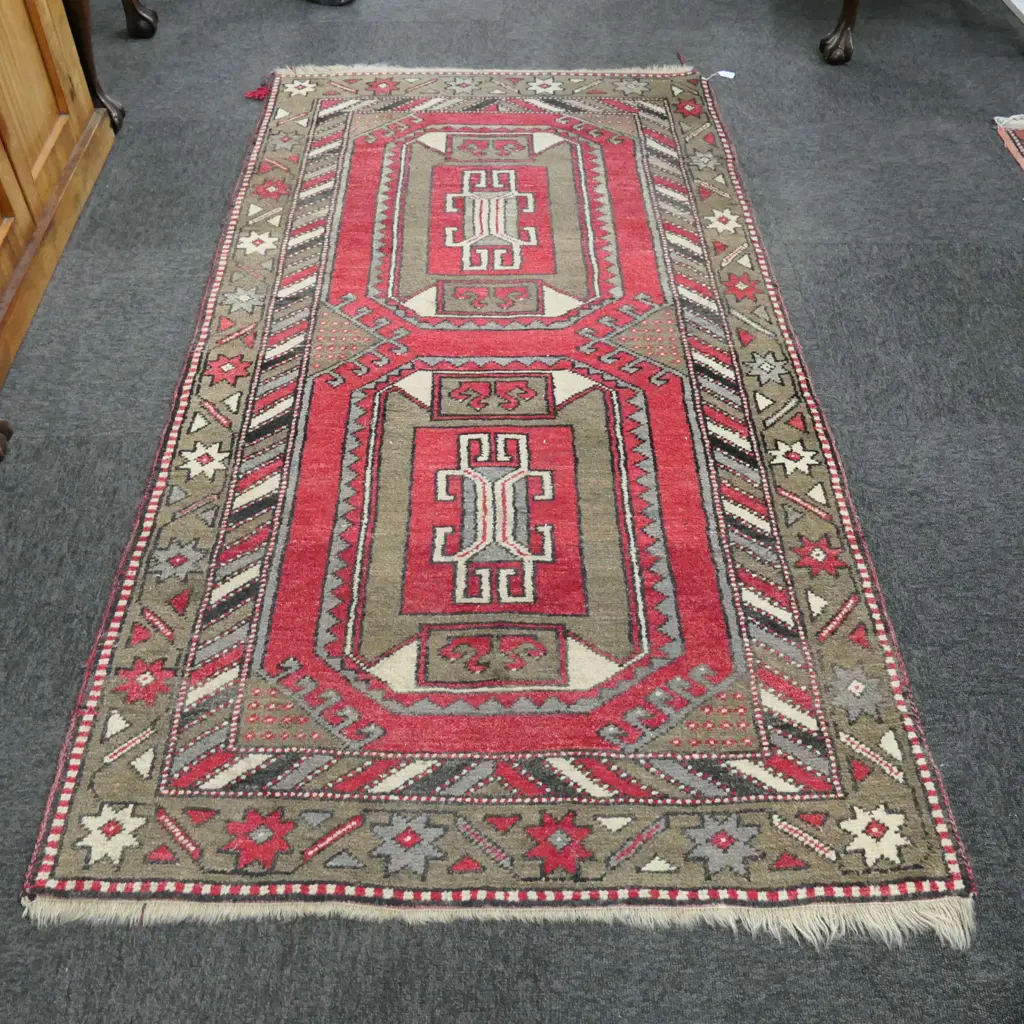 WOVEN EDGING TURKISH 'YOERUEK' 1000 X 1950MM Image 1++