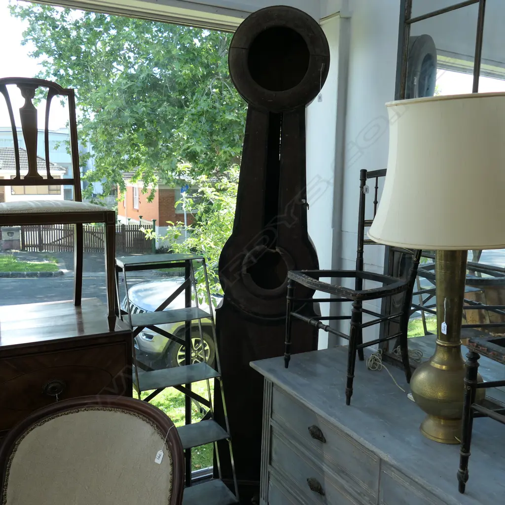 3 SCANDINAVIAN CLOCK BODIES - LARGEST H. 2400MM Image 1++