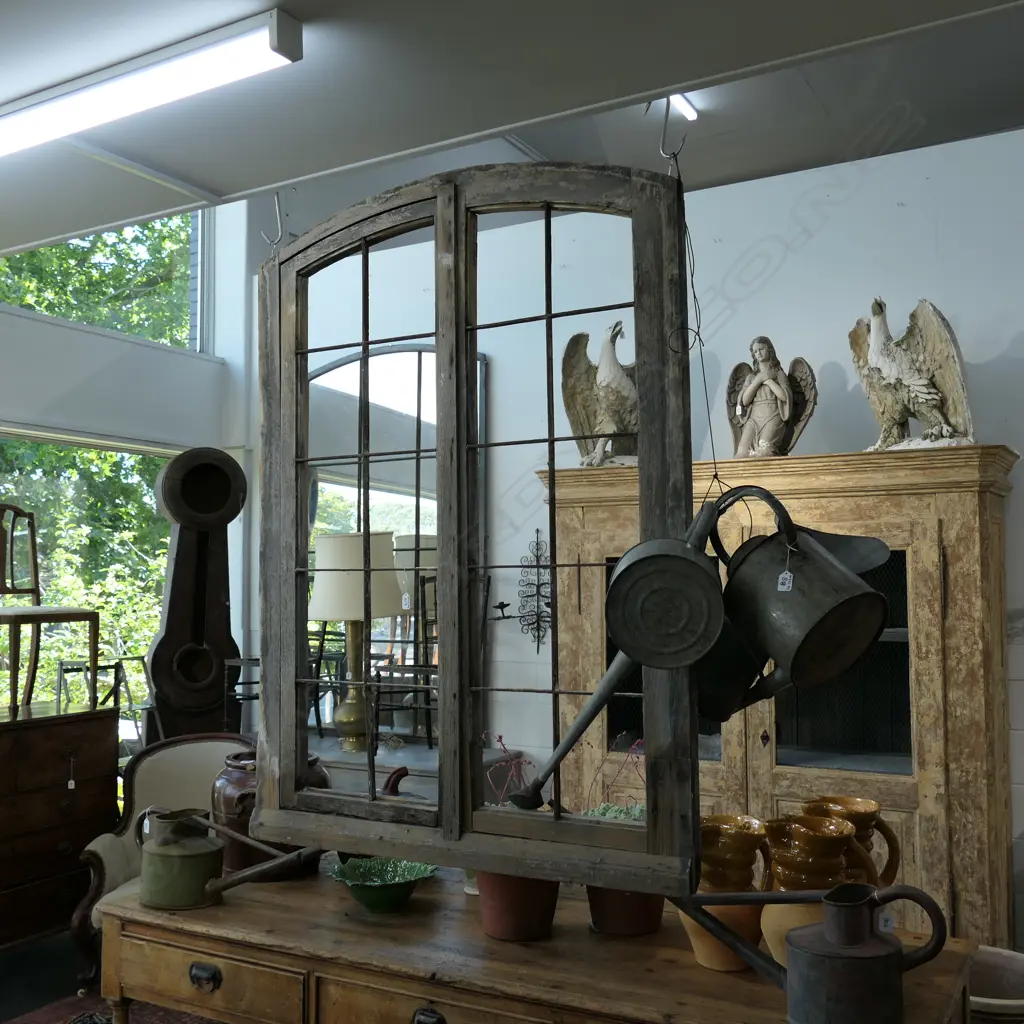 VINTAGE FRENCH WINDOW FRAME 1500 X 1080 MM Image 1++