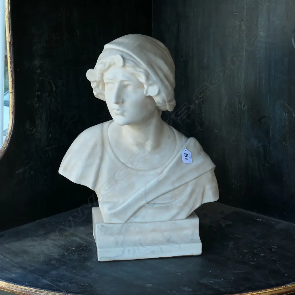 FAUX MARBLE BUST Image 1++