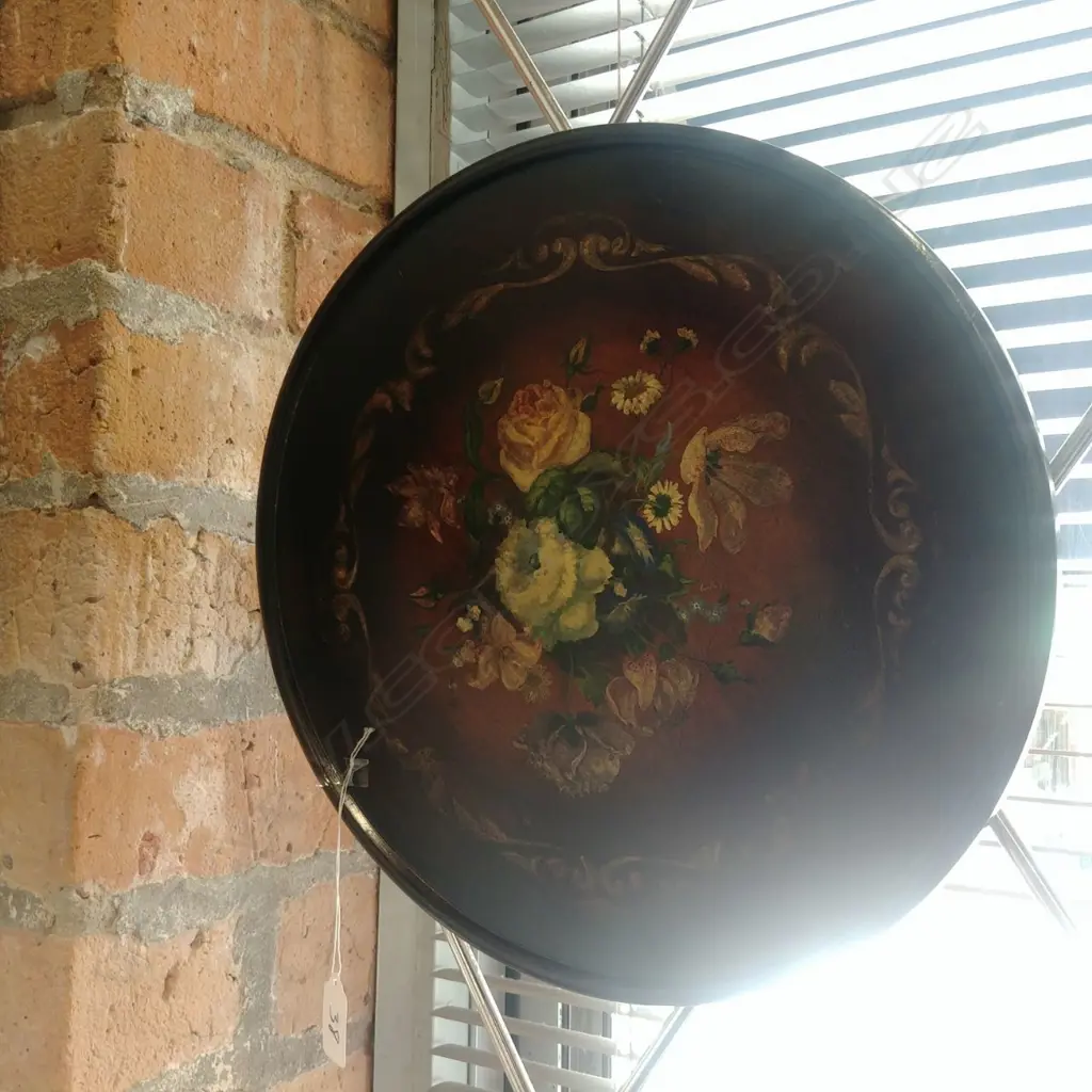 VICT. STILL LIFE WALL PLAQUE Image 1++