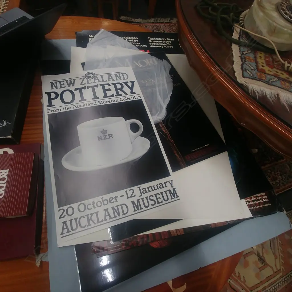 NZ MUSEUM POSTERS, 1980s. INCL. TE MAORI + JOHN LENNON PROMO POSTER Image 1++