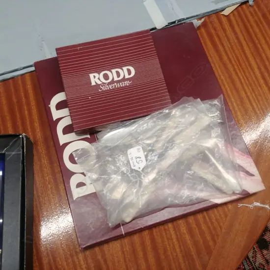 ASST EPNS SILVERWARE INCL. BOXED RODD CUTLERY