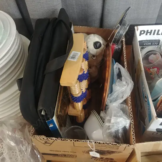 BOX LOT - OFFICE BAG & MISC.