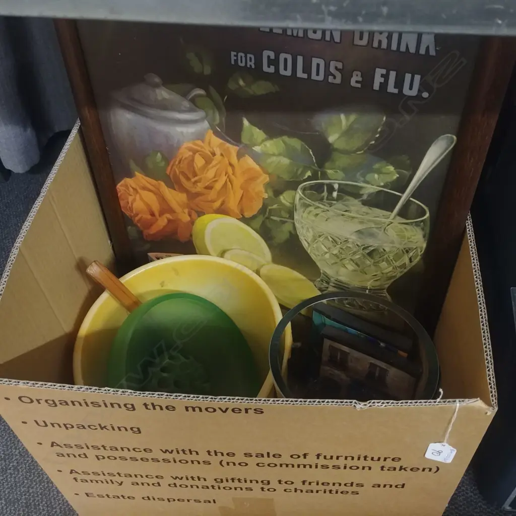 BOX PRINTS VASES ETC Image 1++