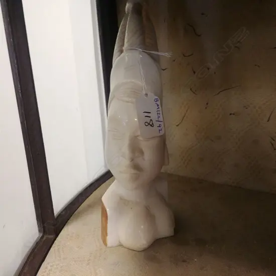 AFRICAN IVORY BUST