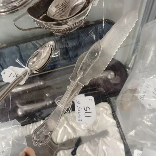 S/S BREAD KNIFE + 2 BUTTER KNIVES 101g