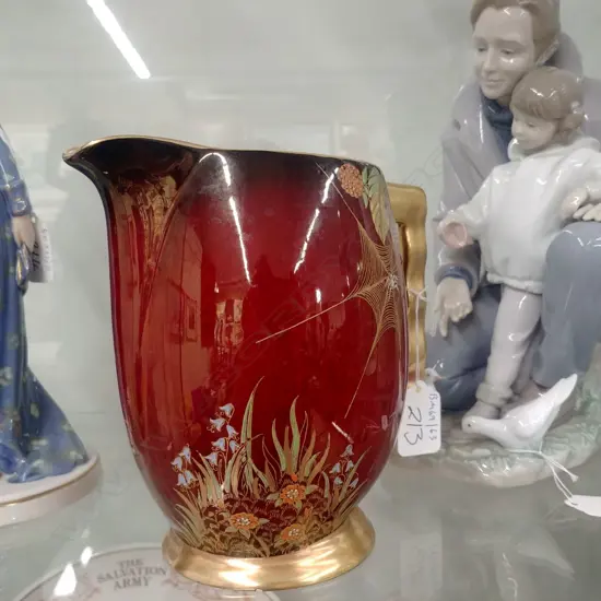 ROUGE ROYAL CARLTON WARE JUG
