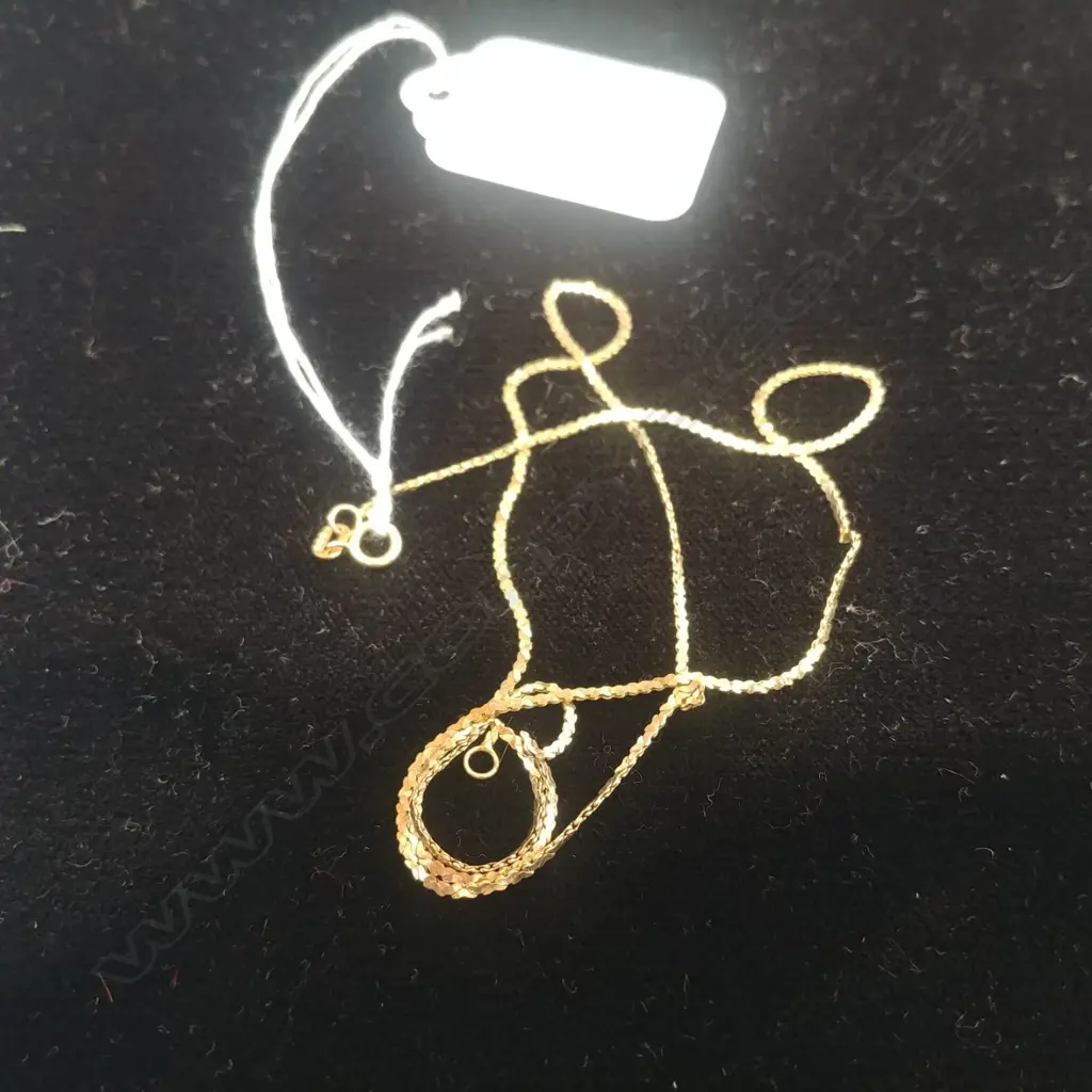 14CT GOLD NECKLACE Image 1++