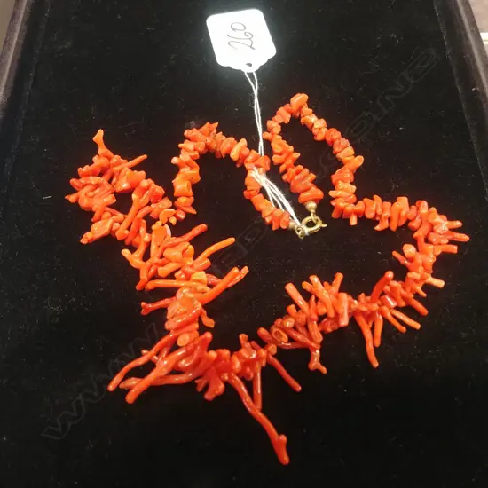 CORAL BRANCH NECKLACE