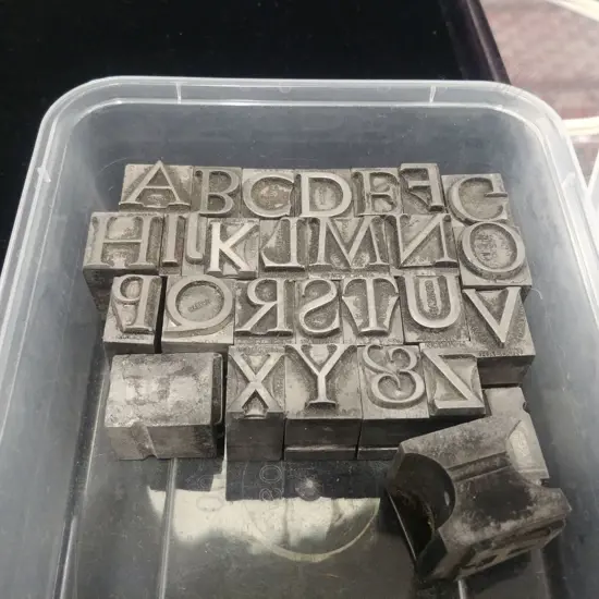 PRINTERS TYPESET A-Z