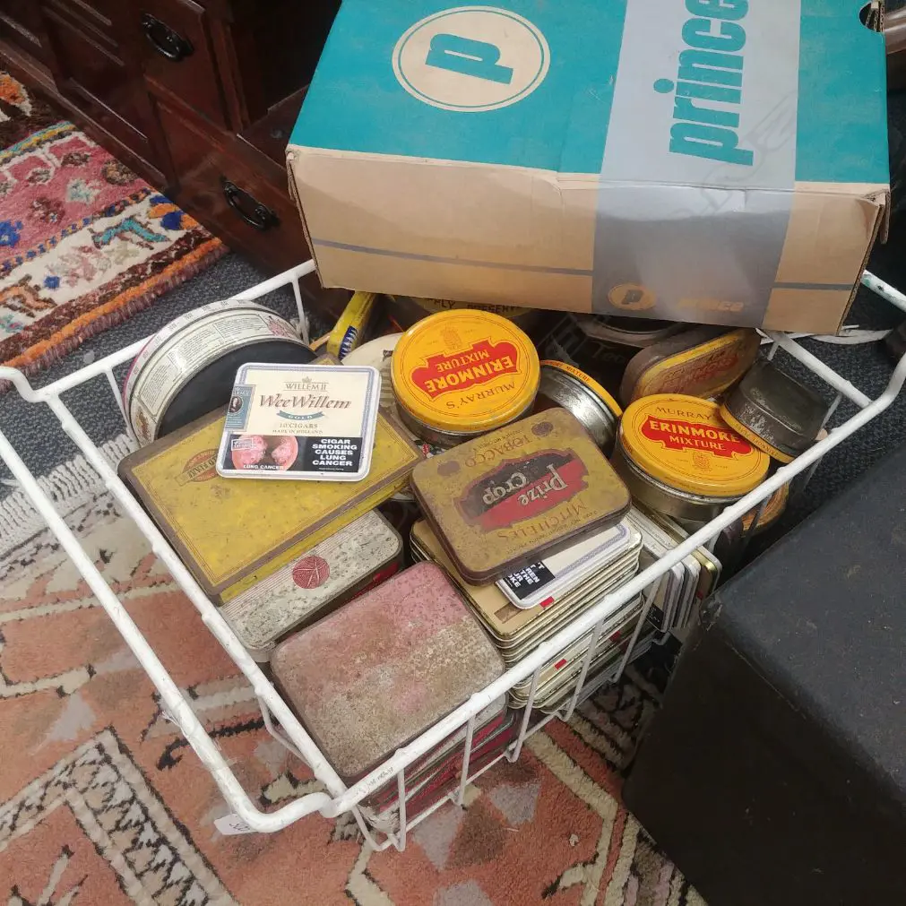 BASKET OF TINS Image 1++