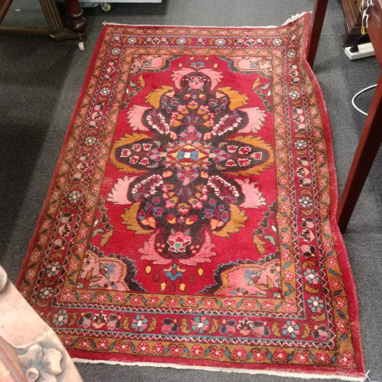 HAND KNOTTED OLD PERSIAN RUG Image 1++