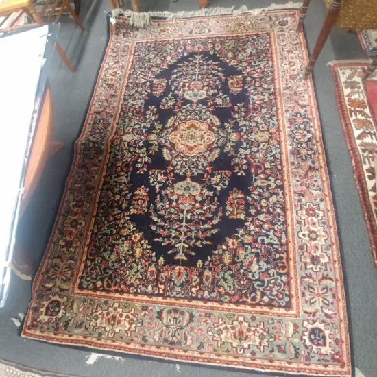 MACHINE KNOTTED KERMAN RUG