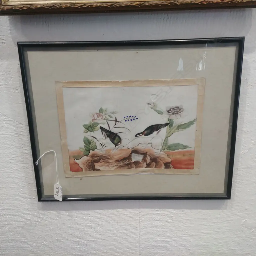 SMALL CHINESE BIRD W/C Image 1++