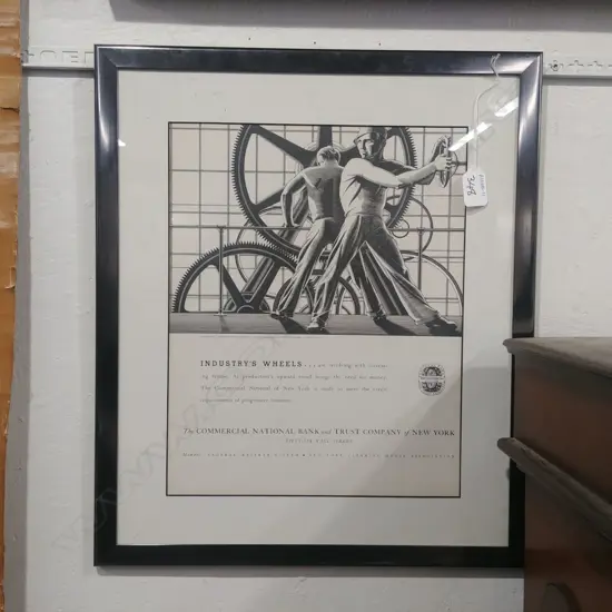 DECO ADVERT FOR AMERICAN BANK