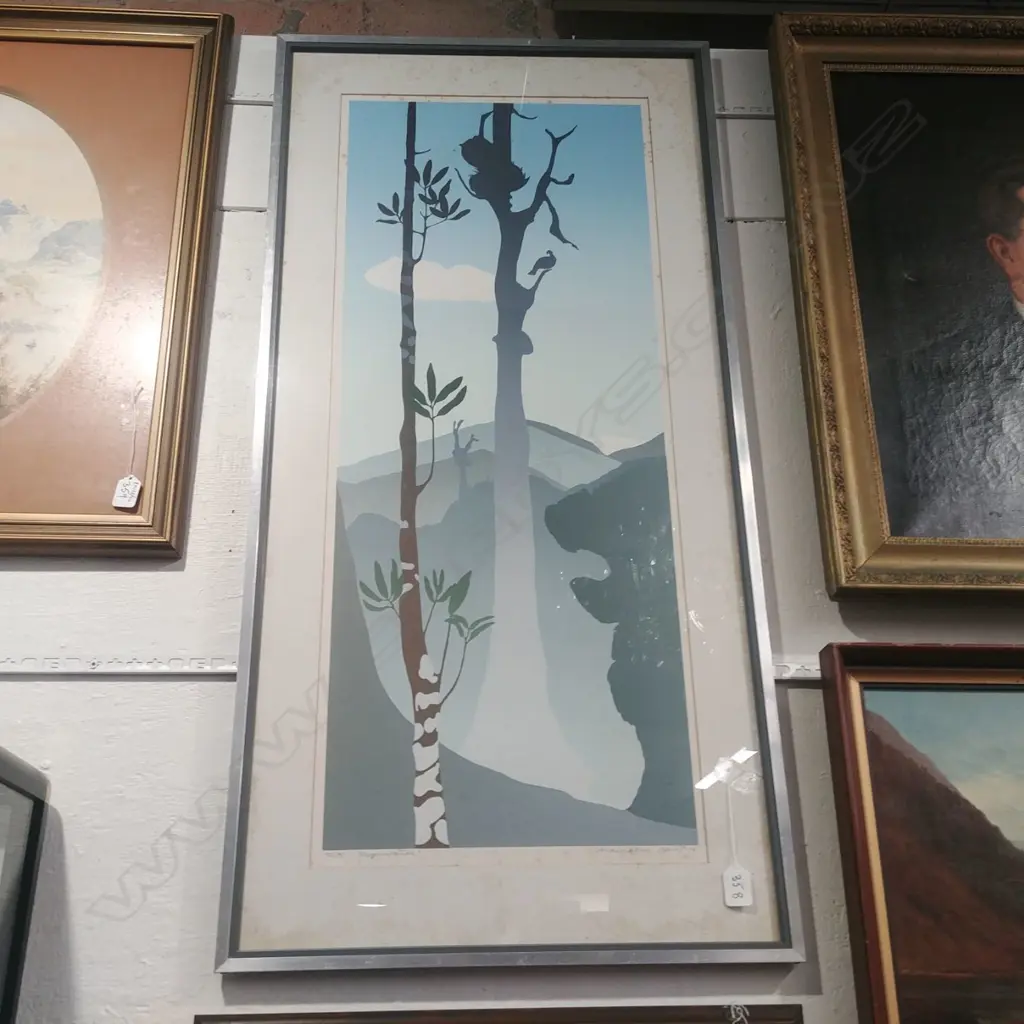 MALCOLM WARR PRINT 73/75 - 'REGENERATION' Image 1++