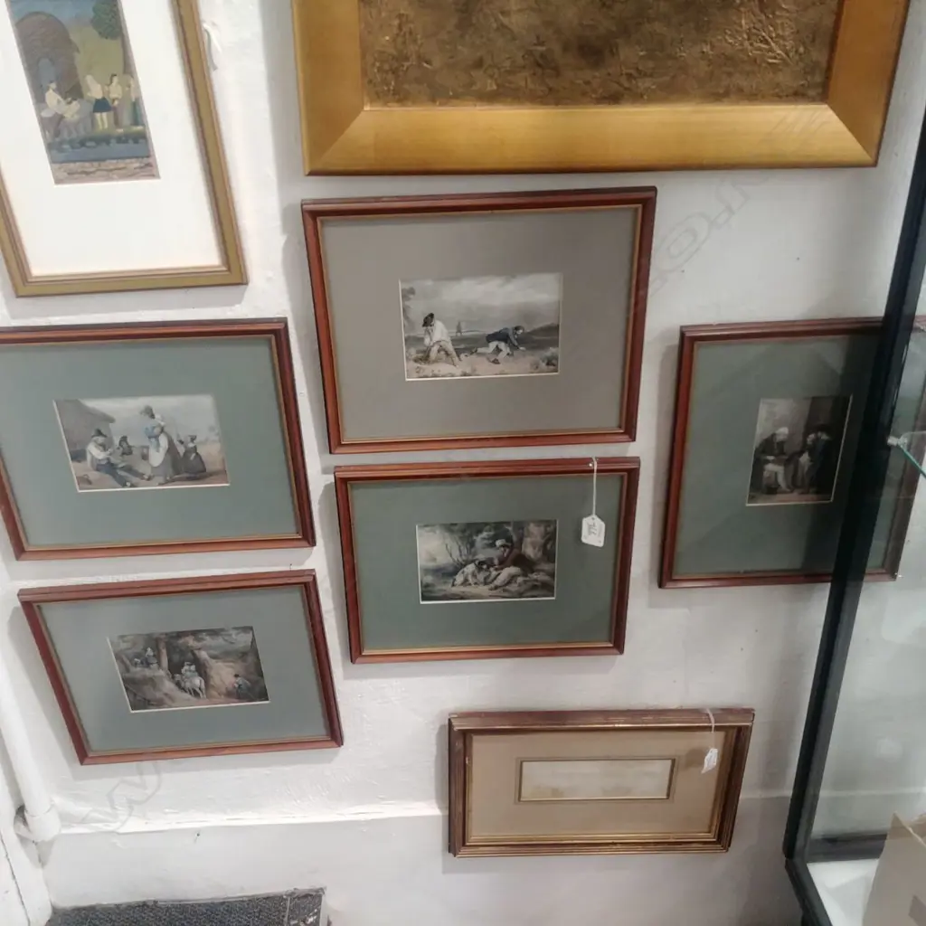 5 HAND COLOURED ENGLISH STEEL ENGRAVINGS Image 1++