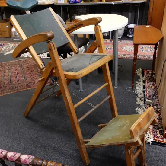 VINTAGE RIMU DENTIST CHAIR