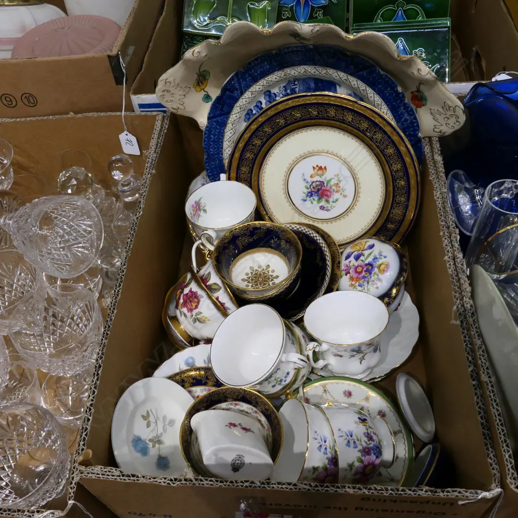 LOT ASST CHINA /WORCESTER/AYNSLEY ETC Image 1++