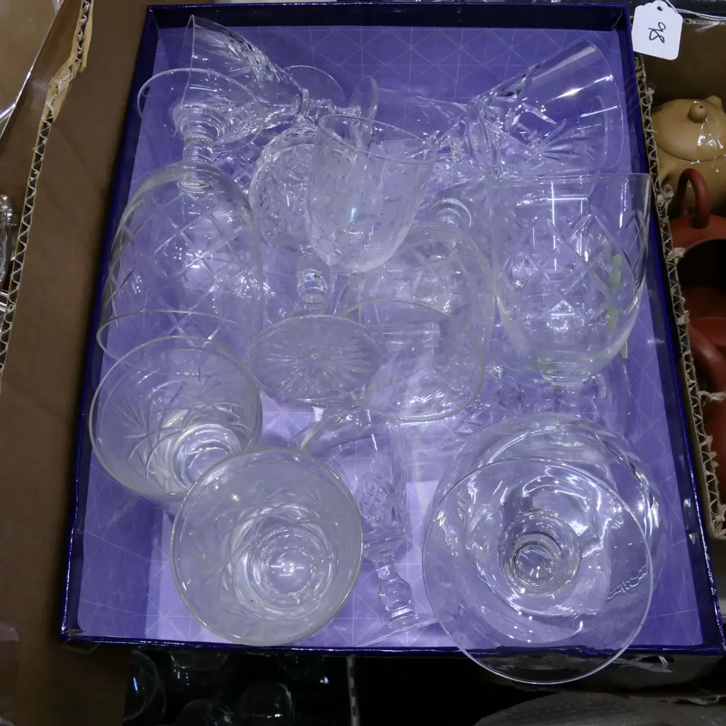 BOX LOT ASST. CRYSTAL Image 1++