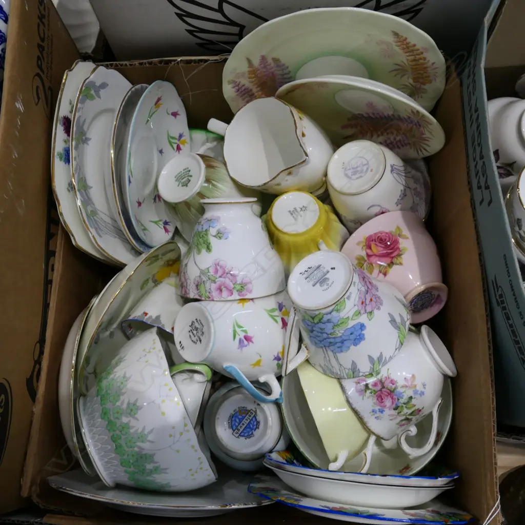 BOX LOT ASST. ART DECO TRIOS ETC Image 1++