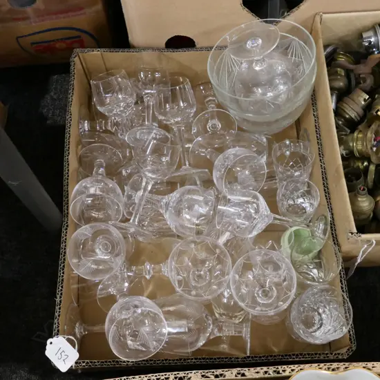 BOT LOT ASST. CRYSTAL, STUART ETC