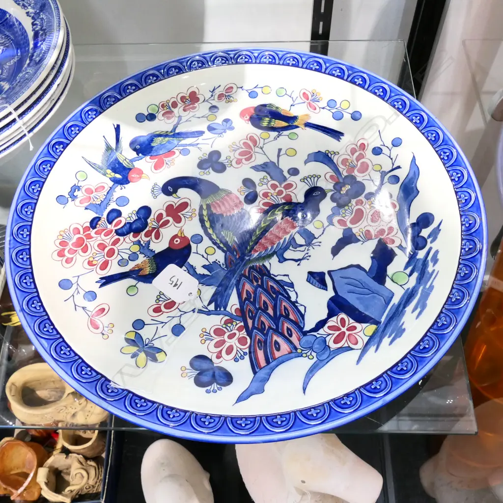 LARGE 19TH CENT. PLATTER 370MM DIA Image 1++