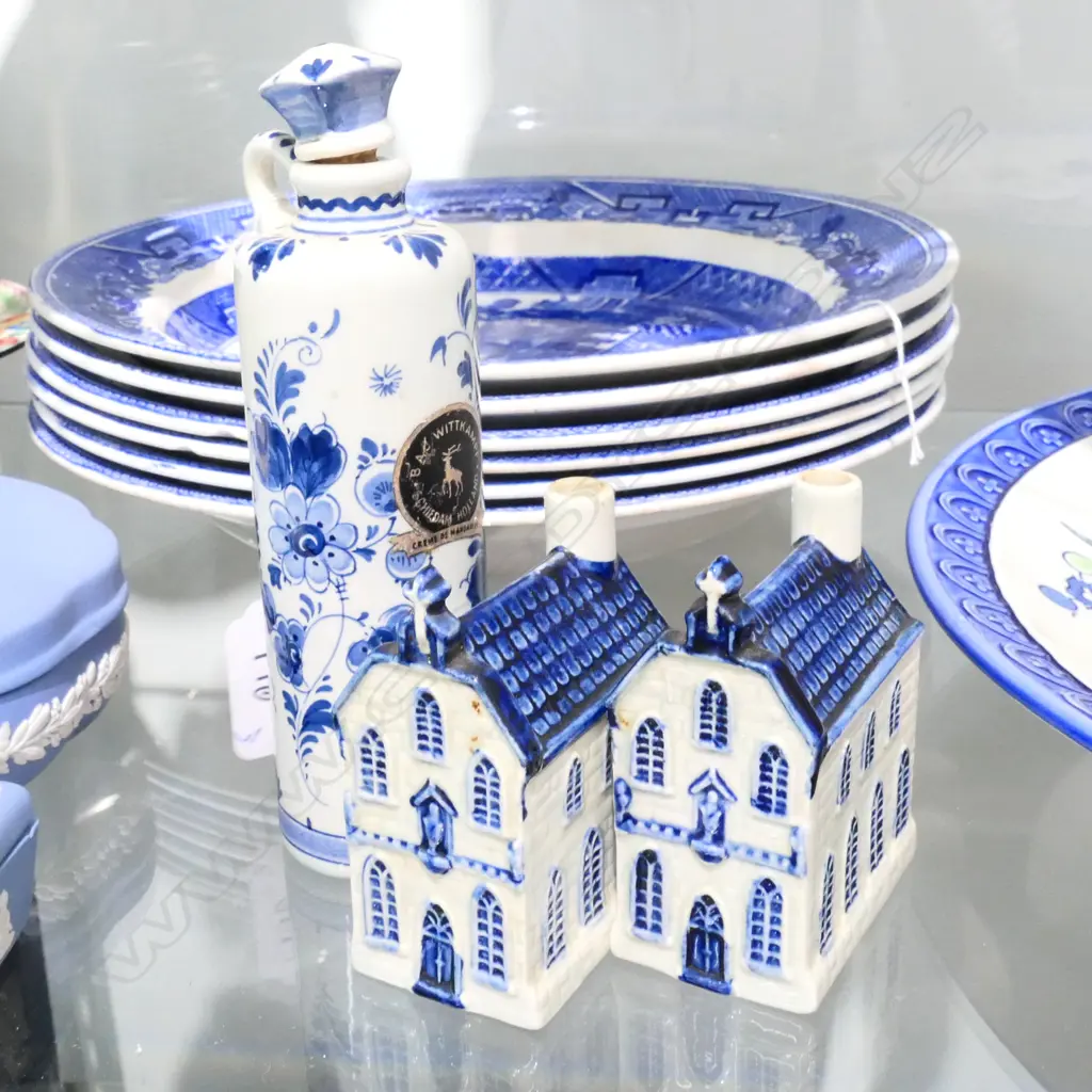 3 PCES DELFT; 2 KLM HOUSES AND VESSEL Image 1++