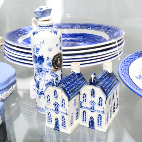 3 PCES DELFT; 2 KLM HOUSES AND VESSEL