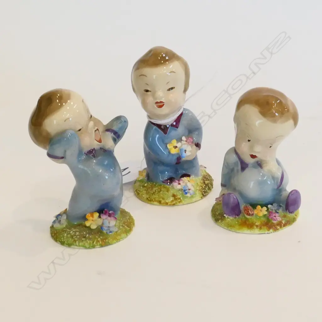 3 WADE FIGURES - WYNKE / BLYNKEN / NED Image 1++