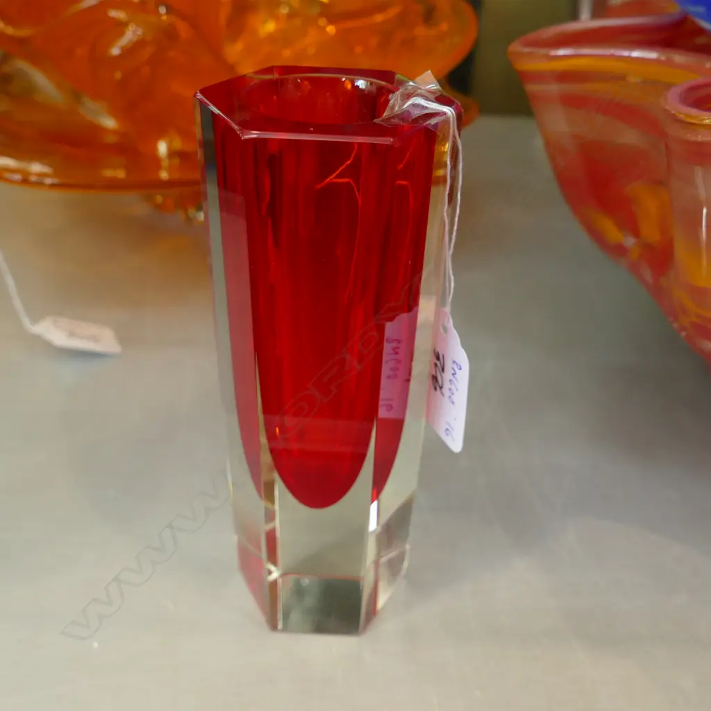 MURANO SMALL GLASS VASE Image 1++