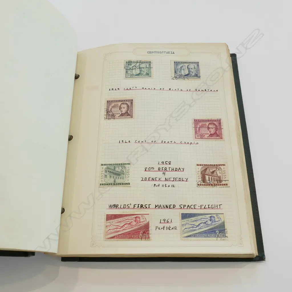 THE EMPEROR STAMP COLLECTION BOOK Image 1++