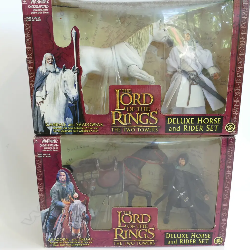 TWO LORD OF THE RINGS FIGURINES  Image 1++