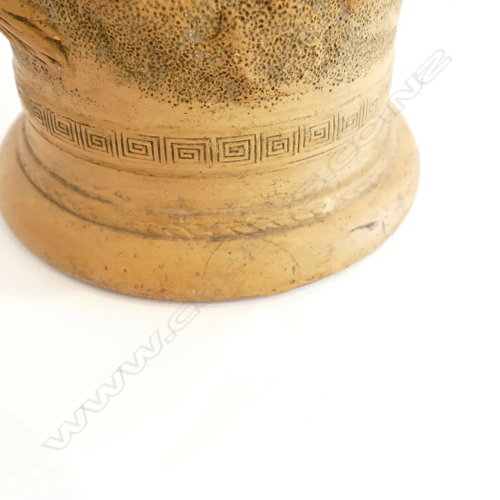 TERRACOTTA ORIENTAL DRAGON VASE H 310 MM  Image 1++