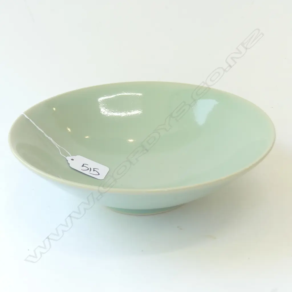 AGNETE (ANITA) HOY (1914-2000, ENGLAND), CELADON GLAZED BOWL Image 1++