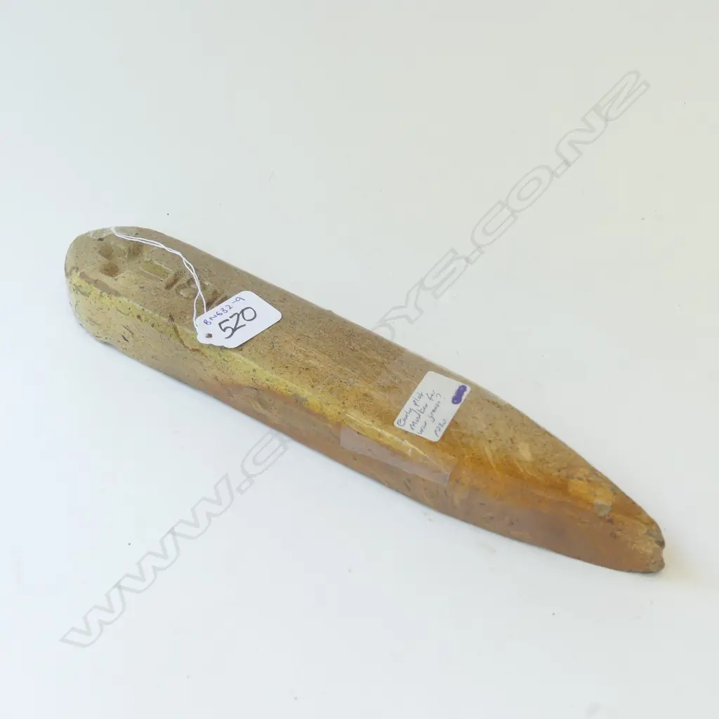 EARLY CERAMIC PLOT MARKER H. 290MM Image 1++