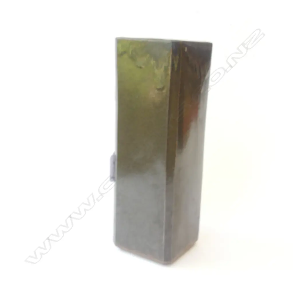 BRUCE MARTIN EARLY SQUARE SECTION VASE... Image 1++