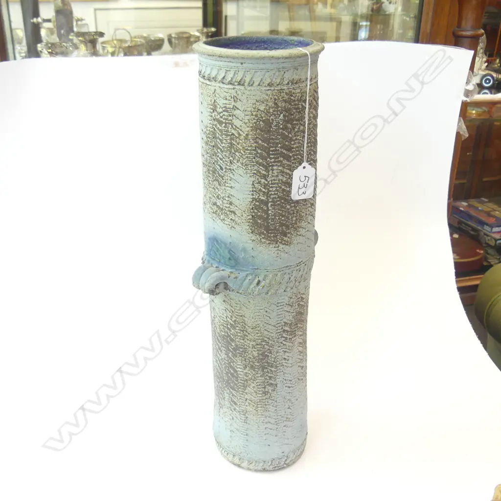 BARRY HOCKENHULL TALL CYLINDER VASE Image 1++