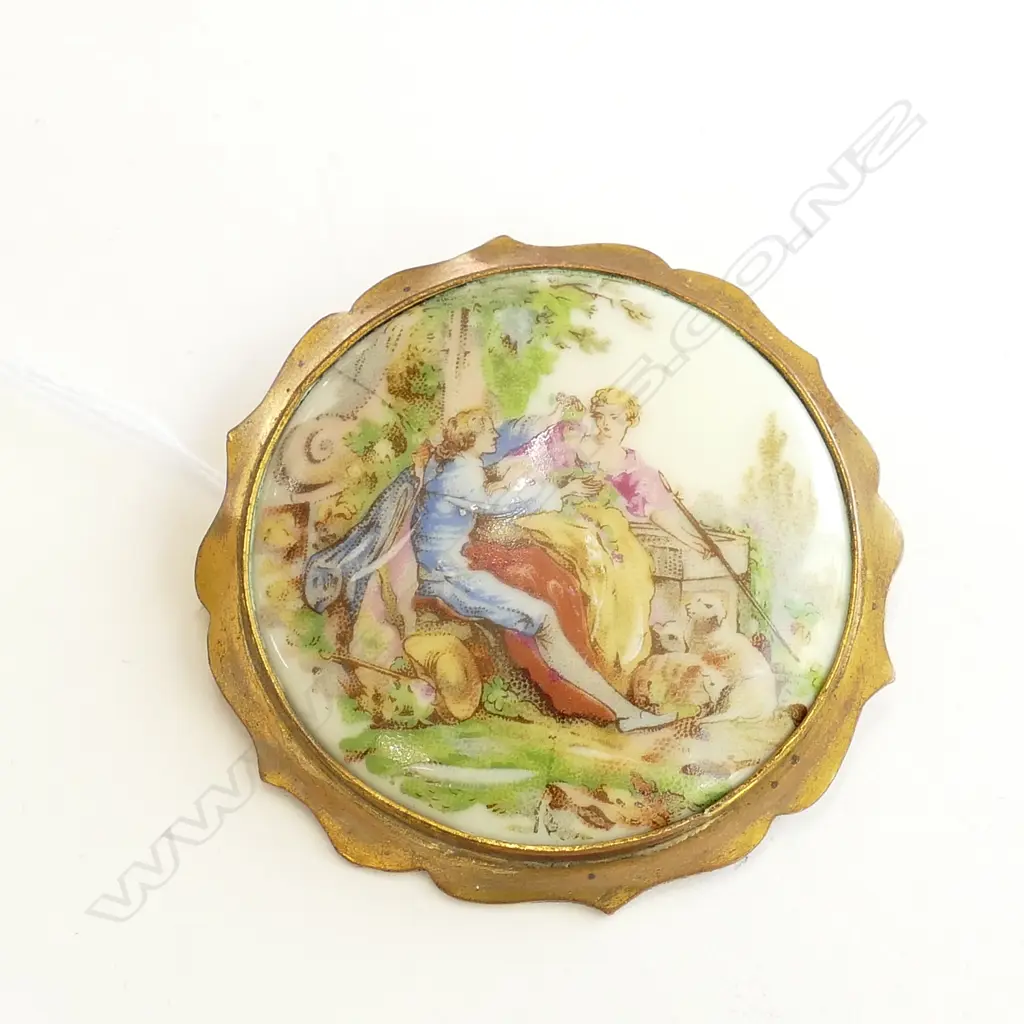 LIMOGES  BROOCH see # 8 Image 1++