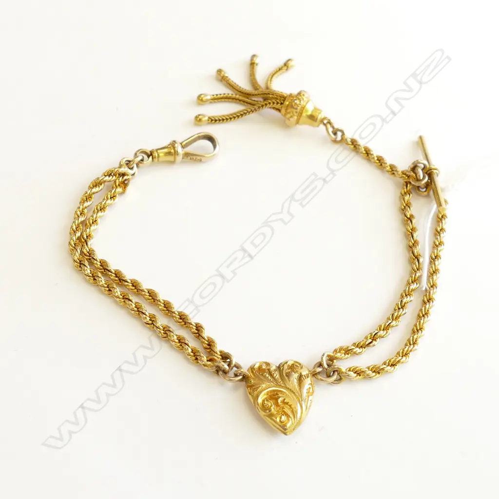 9CT GOLD ALBERTINA CHAIN 10.5 GMS Image 1++