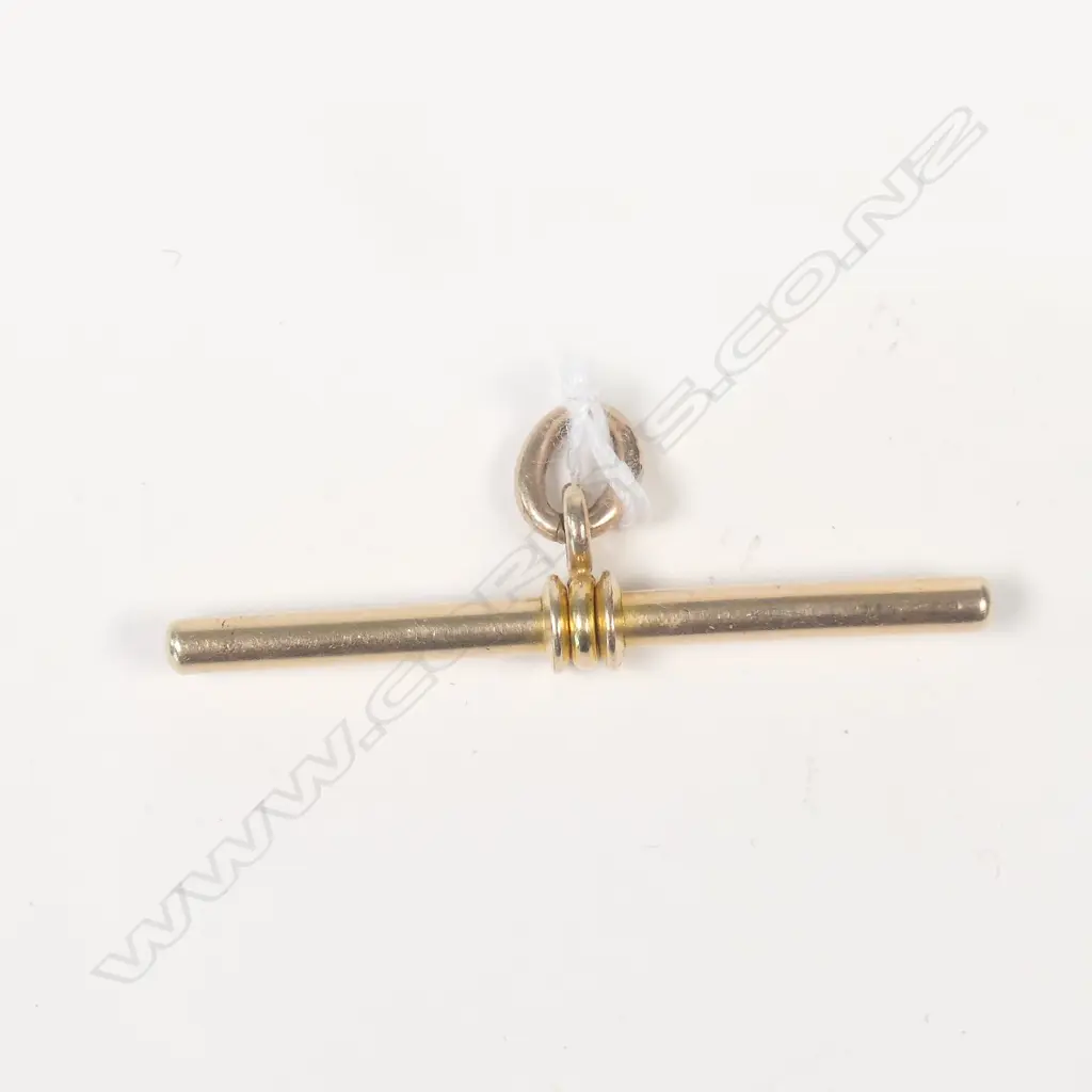 9CT GOLD T-BAR Image 1++