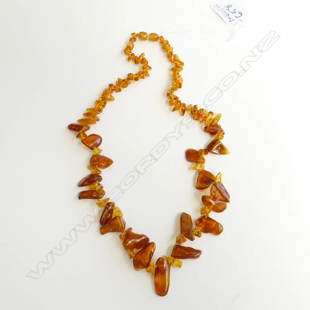 BALTIC AMBER NECKLACE Image 1++