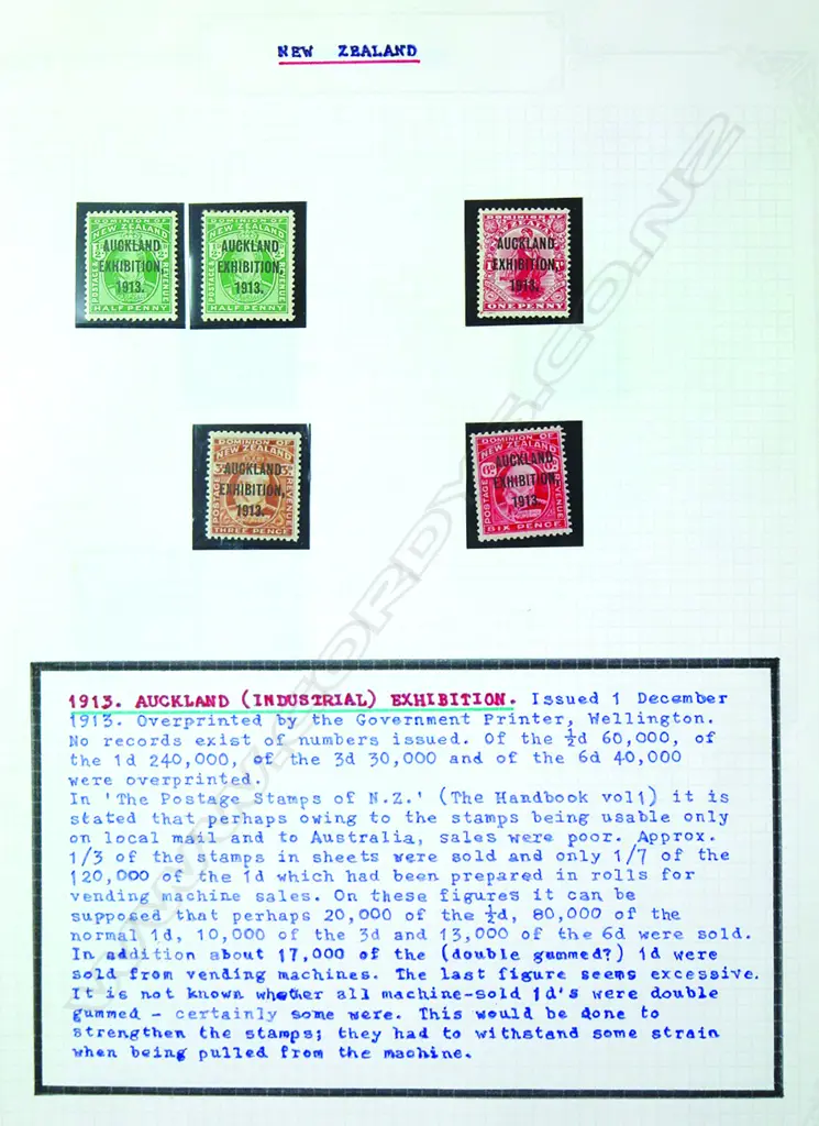 An album of N.Z. commemorative stamps Image 1++