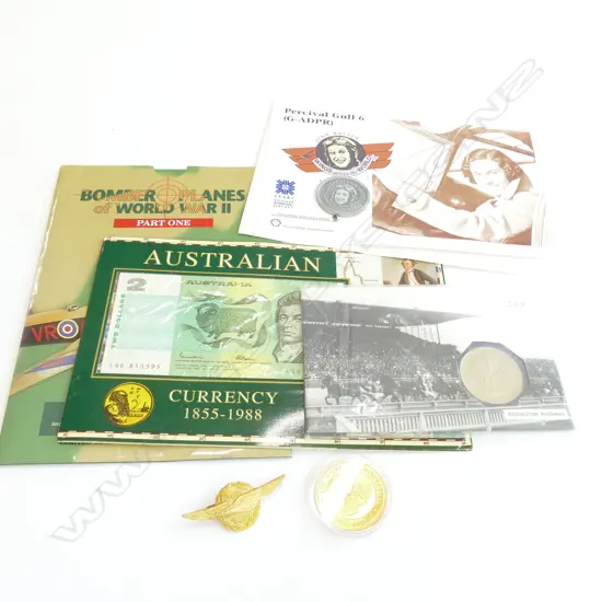 4 COMMEMMORATIVE COIN/NOTE/MEDALLION ISSUES ISSUES...