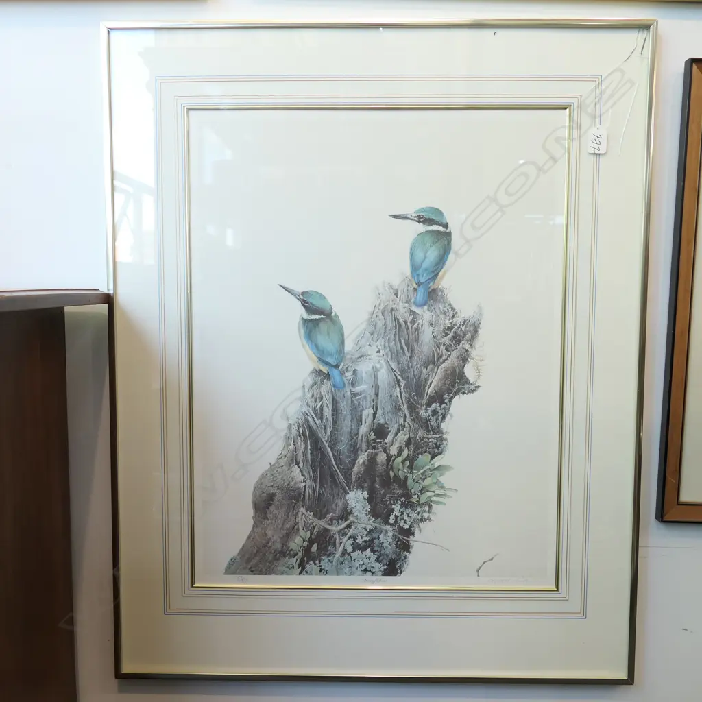 RAYMOND CHING PRINT 'KINGFISHER' 759/850 Image 1++