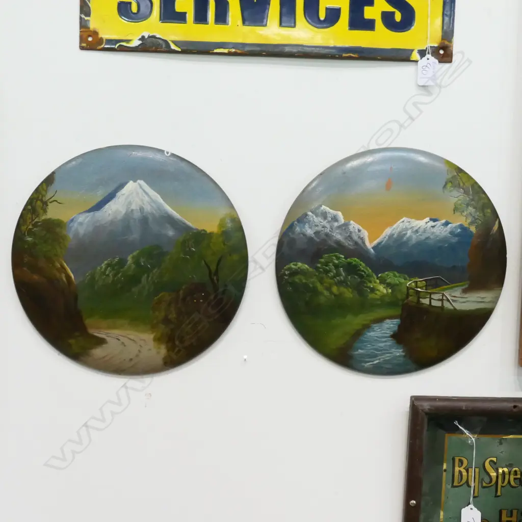 PR NZ COLONIAL PAINTED PANELS .... Image 1++