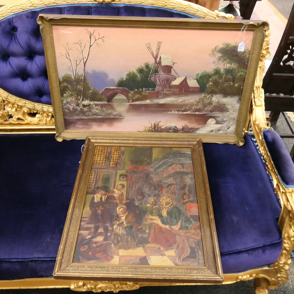 3 OIL PAINTINGS Image 1++