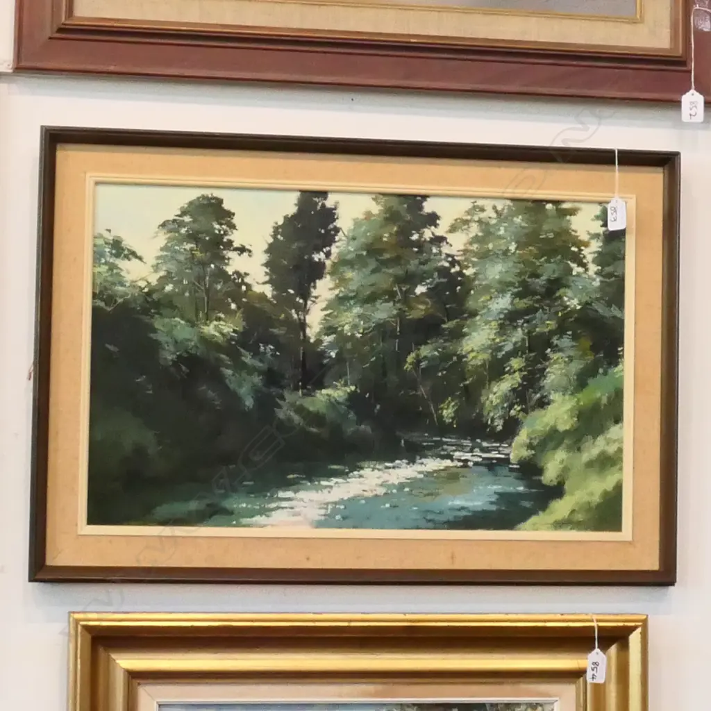 ALAN CROMBIE OIL - WEST COAST RIVER Image 1++